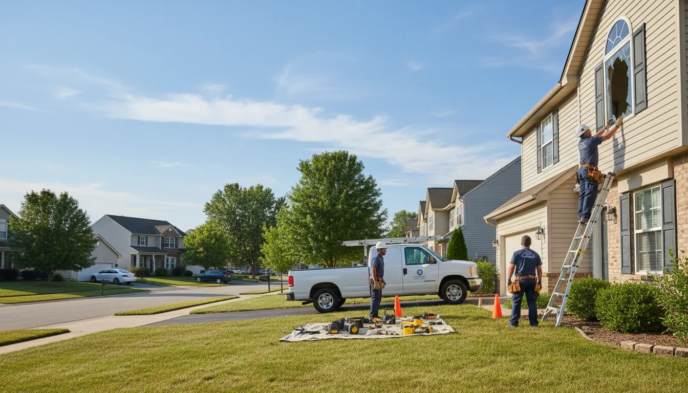 Expert window installer providing residential service in Ben Franklin, TX